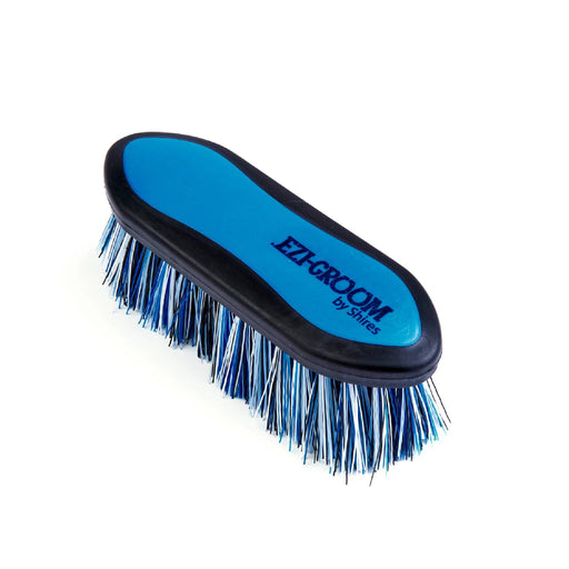 Shires EZI-Groom Grip Dandy Brush Equine - Grooming Shires Blue