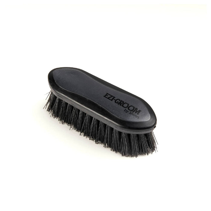 Shires EZI-Groom Grip Dandy Brush Equine - Grooming Shires Black