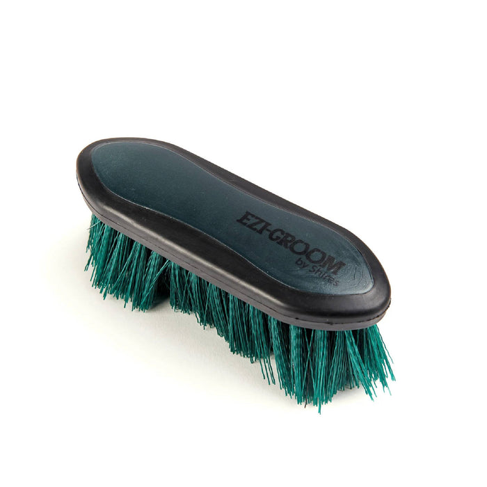Shires EZI-Groom Grip Dandy Brush Equine - Grooming Shires Forest Green