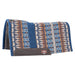 Classic Equine Contour Wool Top Felt Pad - 34"x38" Tack - Saddle Pads Classic Equine 1/2" Sapphire/Buckskin