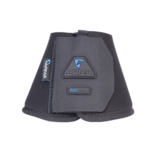 Shires ARMA Neoprene Over Reach Boots Tack - Leg Protection Shires Black Pony
