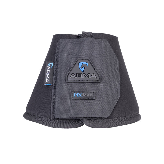 Shires ARMA Neoprene Over Reach Boots Tack - Leg Protection Shires Black Pony