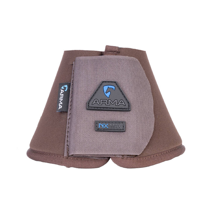 Shires ARMA Neoprene Over Reach Boots Tack - Leg Protection Shires Brown Pony