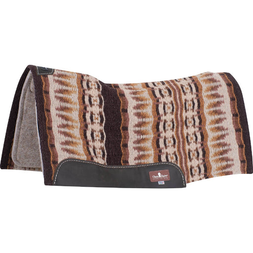 Classic Equine ESP Contour Saddle Pad - 32"x34" Tack - Saddle Pads Classic Equine Coffee/Buckskin