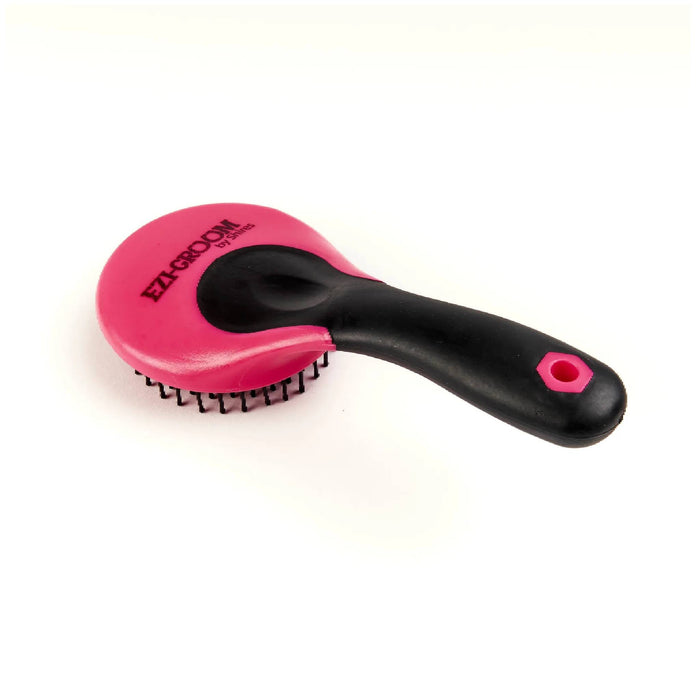 Shires EZI-Groom Grip Mane & Tail Brush Equine - Grooming Shires Pink