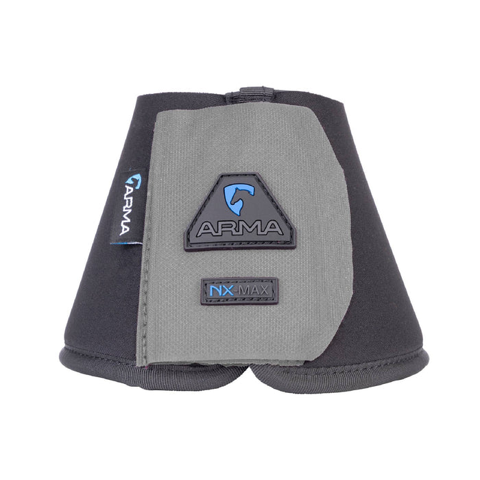 Shires ARMA Neoprene Over Reach Boots Tack - Leg Protection Shires Grey Pony