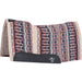 Classic Equine ESP Contour Saddle Pad - 32"x34" Tack - Saddle Pads Classic Equine Latte/Peacock