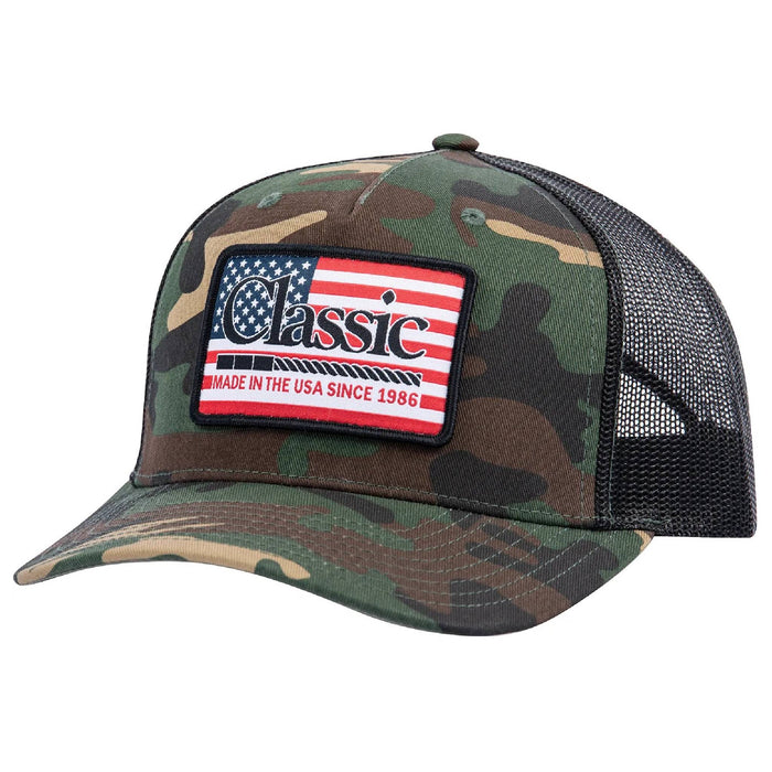 Classic Equine Original Cap HATS - BASEBALL CAPS Classic Equine Camo/Black
