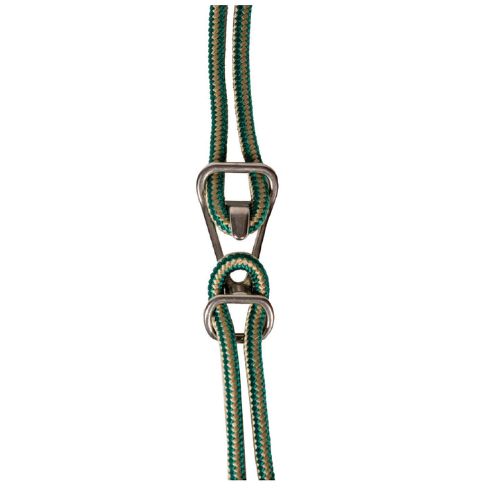 Professional's Choice Easy On Rope Halter w/Lead Tack - Halters & Leads Professional's Choice Emerald
