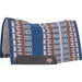Classic Equine ESP Contour Saddle Pad - 34"x38" Tack - Saddle Pads Classic Equine 3/4" Sapphire/Buckskin