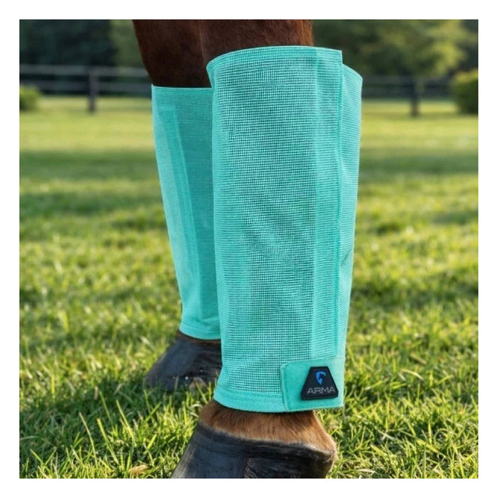 Shires Arma Mesh Fly Boots Equine - Fly & Insect Control Shires Turquoise S