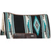 Cashel Blanket Top Performance 32"x34" Saddle Pad Tack - Saddle Pads Cashel Navajo Black/Turquoise