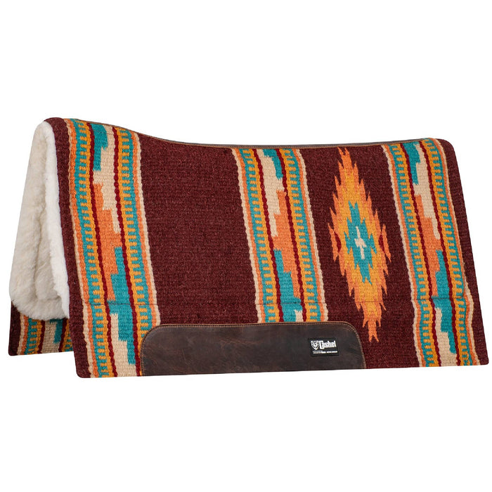 Cashel Blanket Top Performance 32"x34" Saddle Pad Tack - Saddle Pads Cashel Navajo Brown/Orange