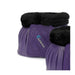 Shires ARMA Fleece Over Reach Boots Tack - Leg Protection Shires Purple Pony