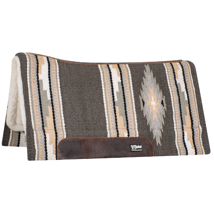 Cashel Blanket Top Performance 32"x34" Saddle Pad Tack - Saddle Pads Cashel Navajo Steel/Tan
