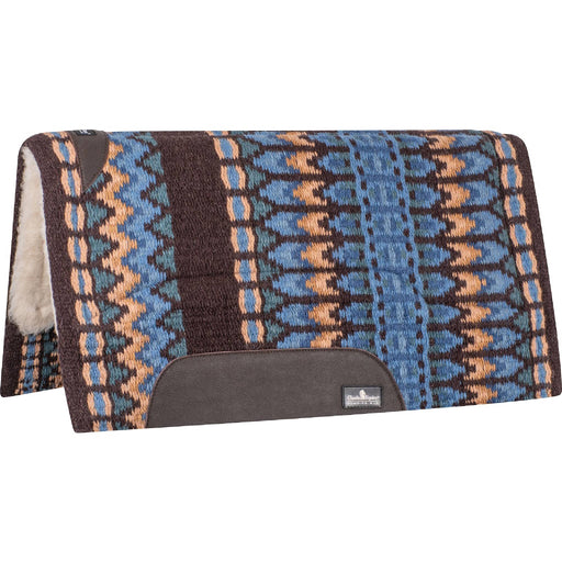 Classic Equine SensorFlex Wool Top Pad - 34"x38" Tack - Saddle Pads Classic Equine Coffee/Fawn