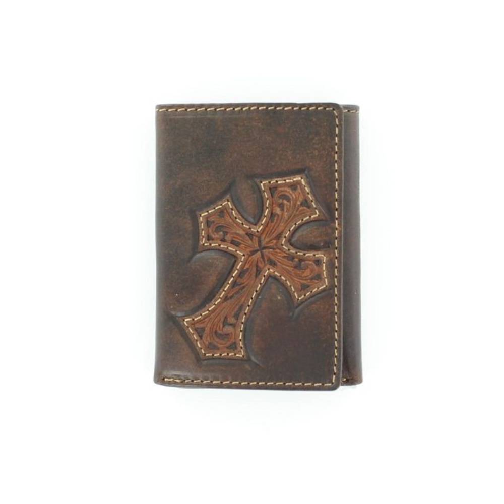 Nocona Cross Trifold Wallet MEN - Accessories - Wallets & Money Clips M&F Western Products   