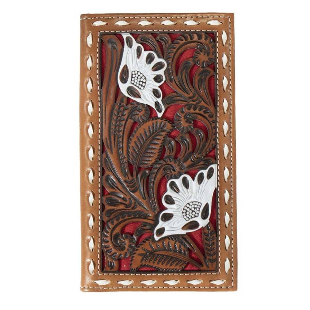 Nocona Floral Filigree Rodeo Wallet MEN - Accessories - Wallets & Money Clips M&F Western Products   