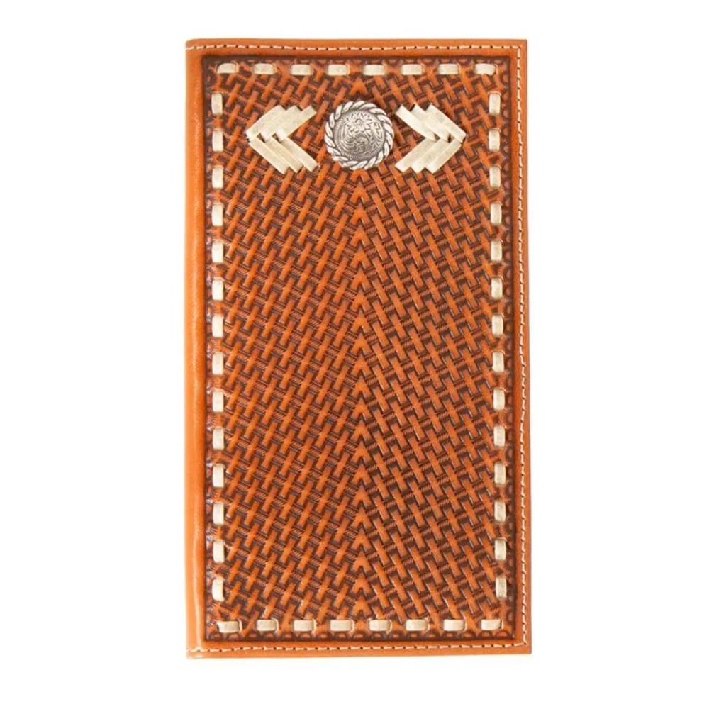 Nocona Rawhide Buck Lace Concho Rodeo Wallet MEN - Accessories - Wallets & Money Clips M&F Western Products   