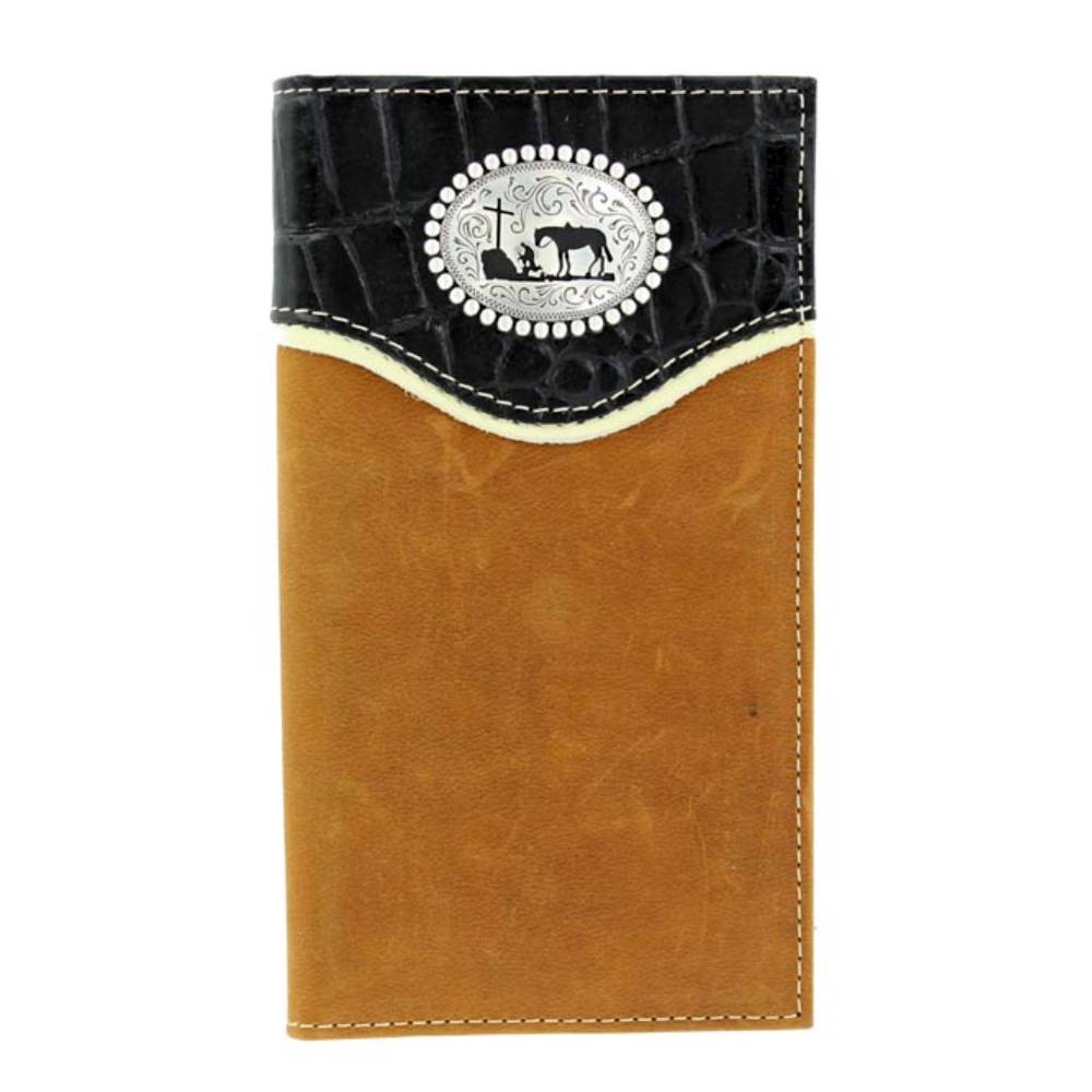 Nocona Rodeo Cowboy Prayer Wallet MEN - Accessories - Wallets & Money Clips M&F Western Products   