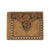 Nocona Roughout Floral Buck Lace Bifold Wallet MEN - Accessories - Wallets & Money Clips M&F Western Products   