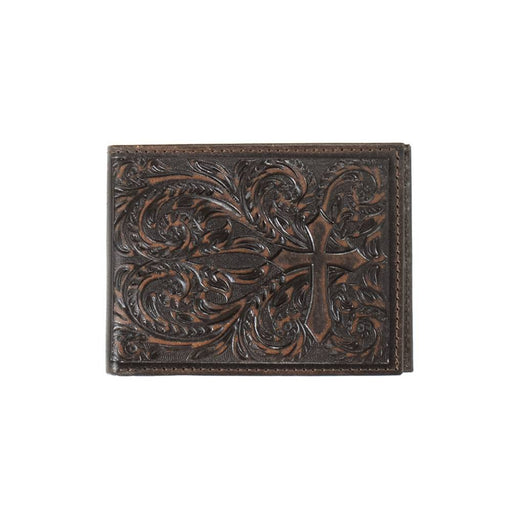 Nocona Scroll Cross Bifold Wallet MEN - Accessories - Wallets & Money Clips M&F Western Products   