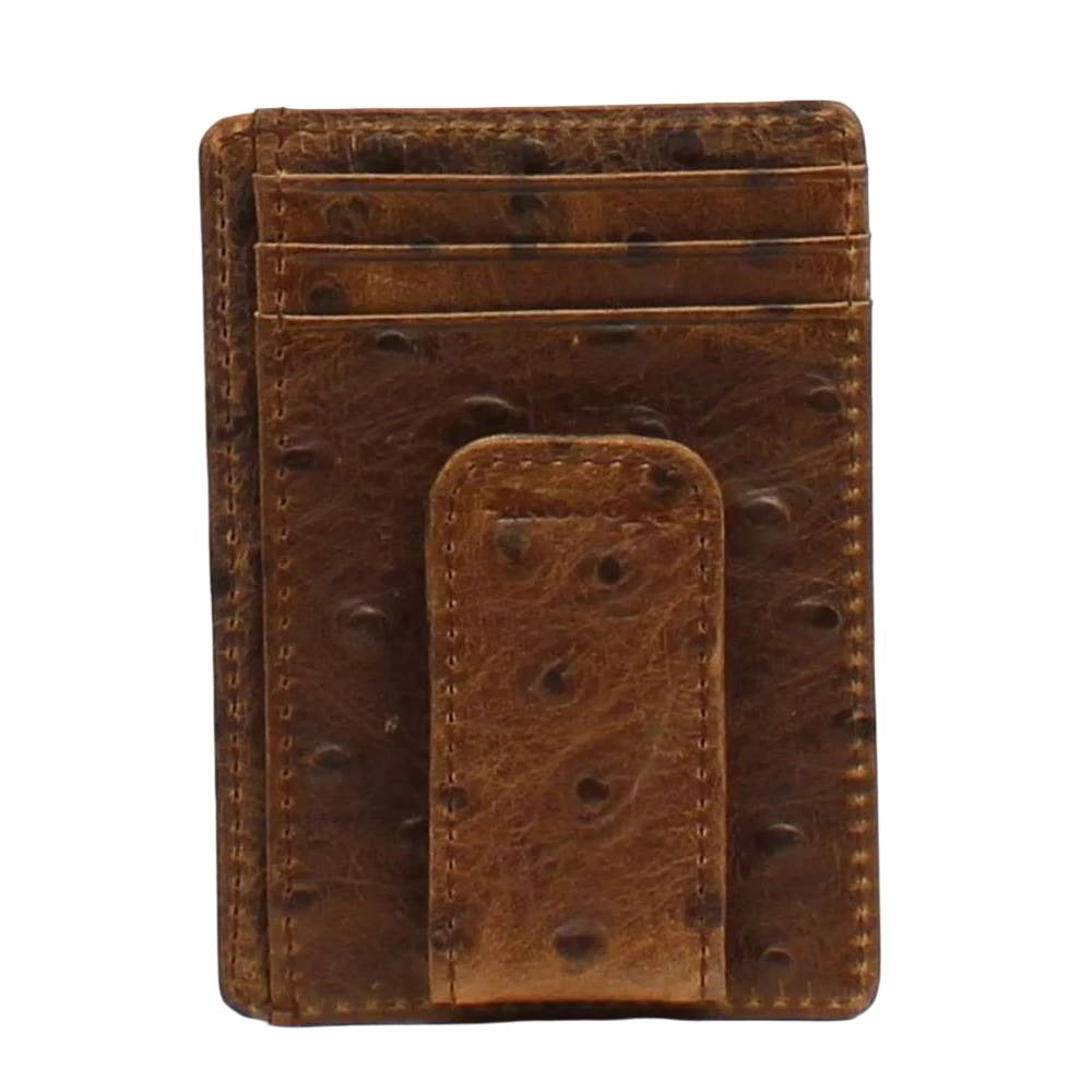 Nocona Vintage Ostrich Money Clip KIDS - Accessories - Bags & Wallets M&F Western Products   