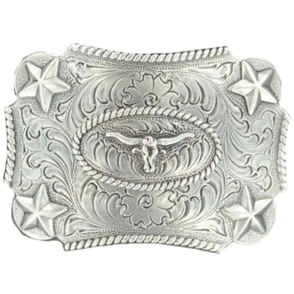 Nocona Youth Longhorn Belt Buckle KIDS - Accessories - Belts M&F Western Products   