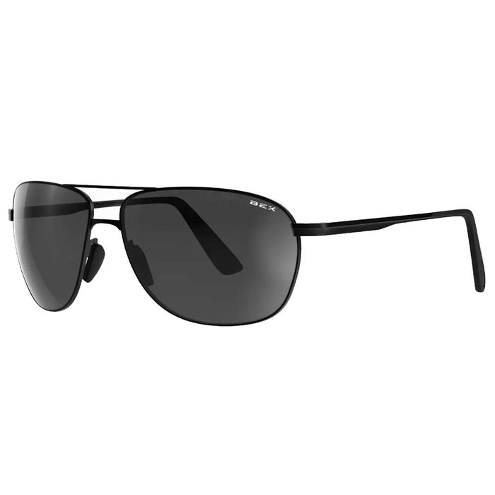 BEX Nova Sunglasses ACCESSORIES - Additional Accessories - Sunglasses Bex Sunglasses Matte Black/Silver