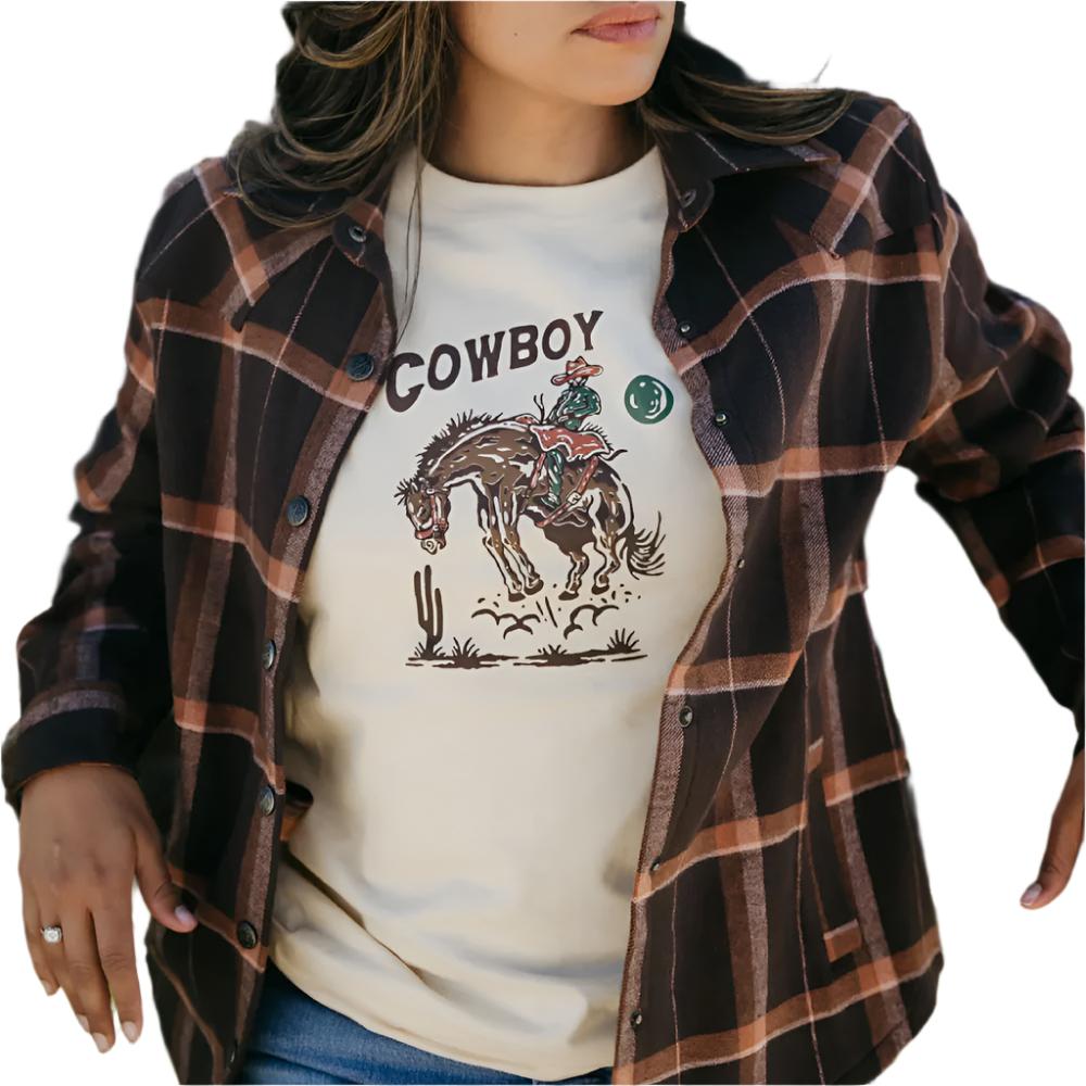 Outback Trading Women's Danielle Graphic Tee WOMEN - Clothing - Tops - Short Sleeved Outback Trading Co   