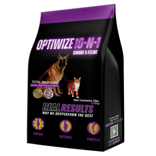 Optiwize 10-N-1 Dog & Cat Joint Health Supplement Pets - Vitamins & Supplements Optiwize 4lbs