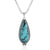 Montana Silversmiths Oasis Waters Oval Turquoise Necklace WOMEN - Accessories - Jewelry - Necklaces Montana Silversmiths   