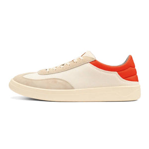 Olukai Men's Punini Court Sneakers -  Off White/Molten Orange MEN - Footwear - Casual Shoes Olukai   