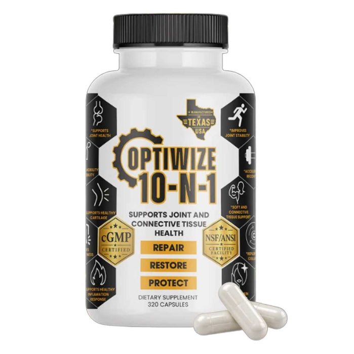 Optiwize 10-N-1 Human Supplement for Joint Health