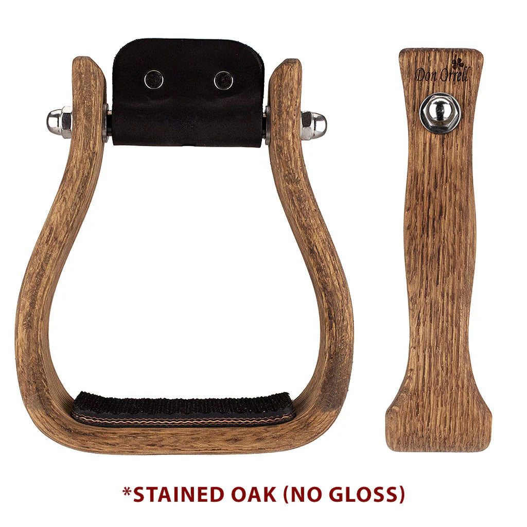 Don Orrell 2" Barrel Racer Stirrup Tack - Stirrups Don Orrell
