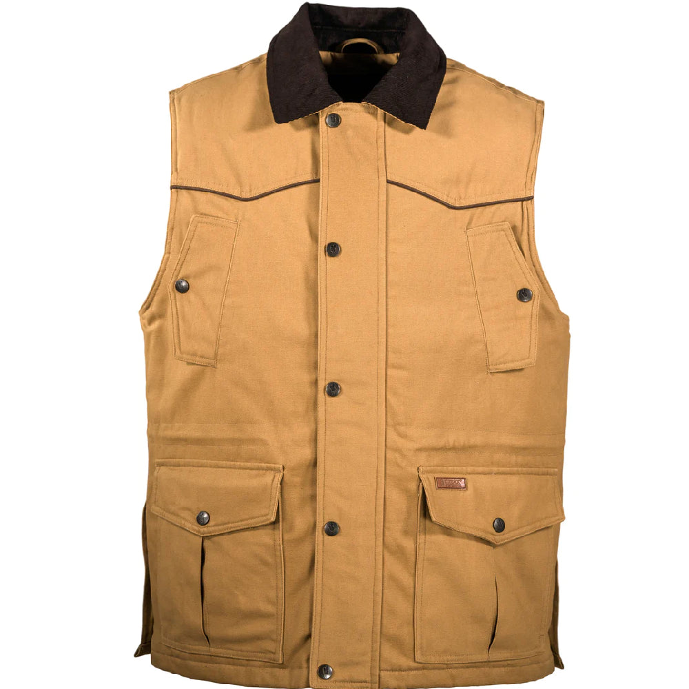 Outback Trading Co Men's Cattlemen Vest MEN - Clothing - Outerwear - Vests Outback Trading Co   
