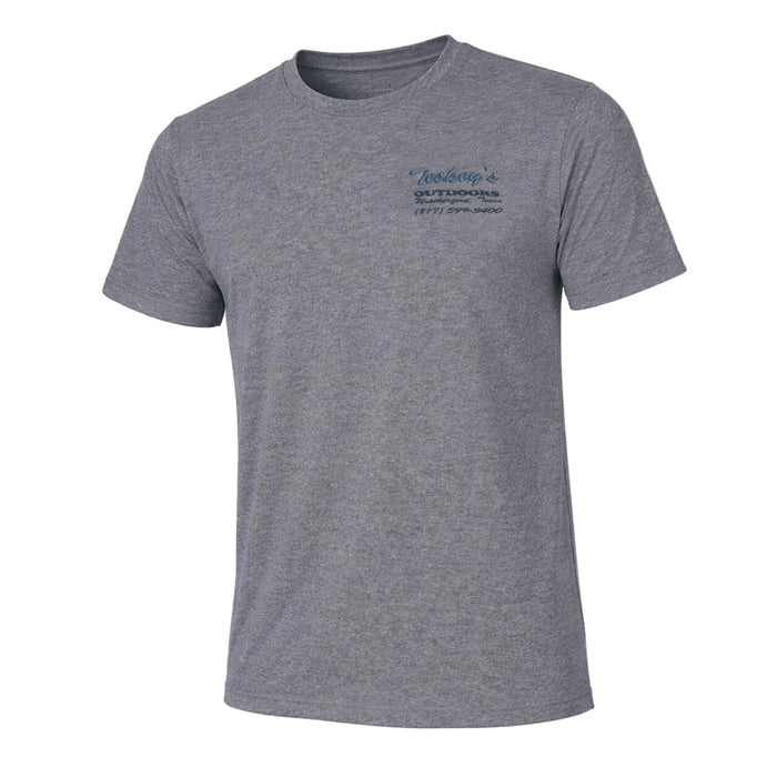 Teskey's Outdoors Fly Fishing Tee - Heather Grey TESKEY'S GEAR - SS T-Shirts Teskey's
