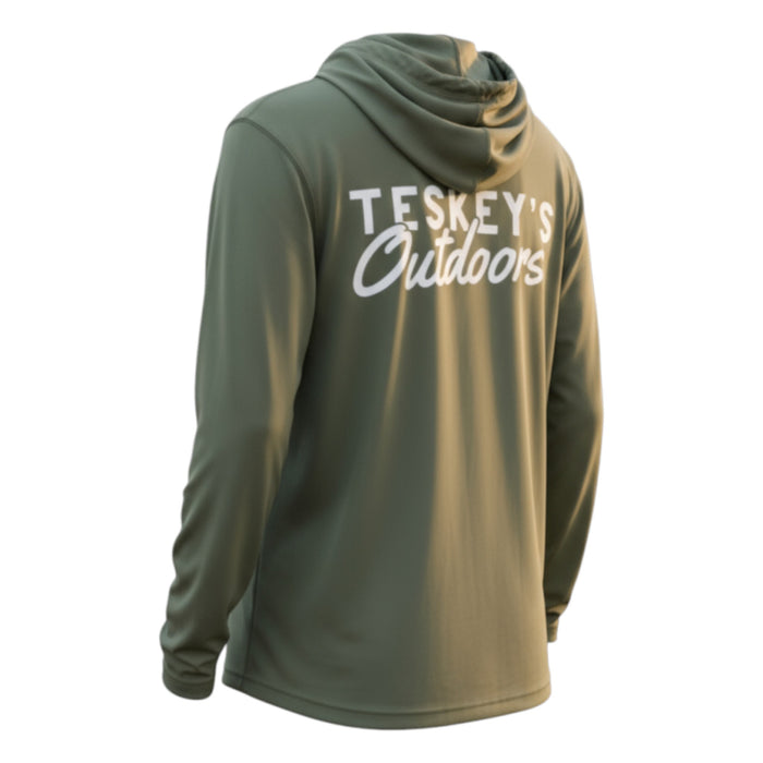 Teskey's Outdoor Target T Performance Hoodie - Olive