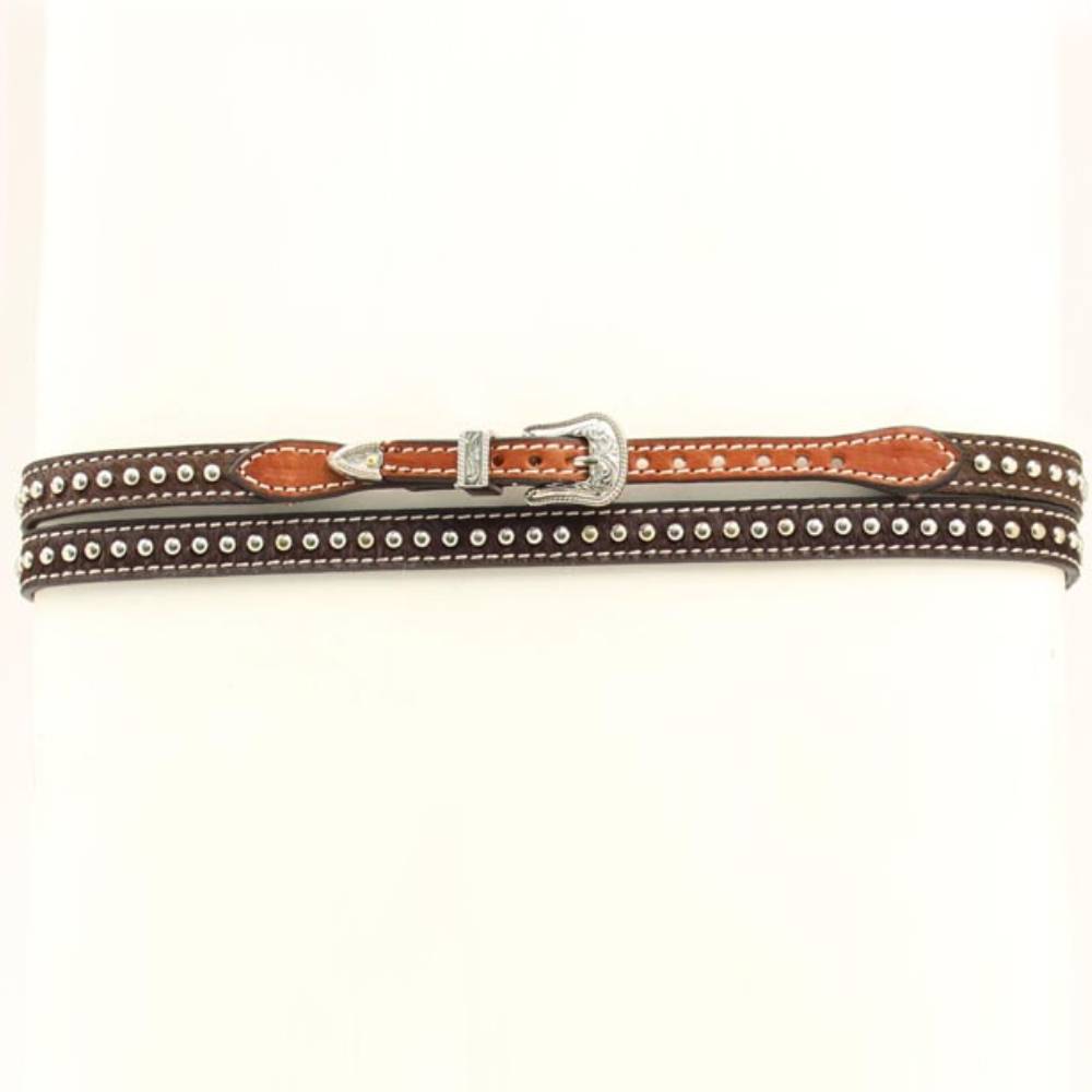 Oval Conch & Bead Hatband Brown HATS - HAT RESTORATION & ACCESSORIES M&F Western Products   