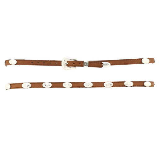 Oval Concho Hatband HATS - HAT RESTORATION & ACCESSORIES M&F Western Products   