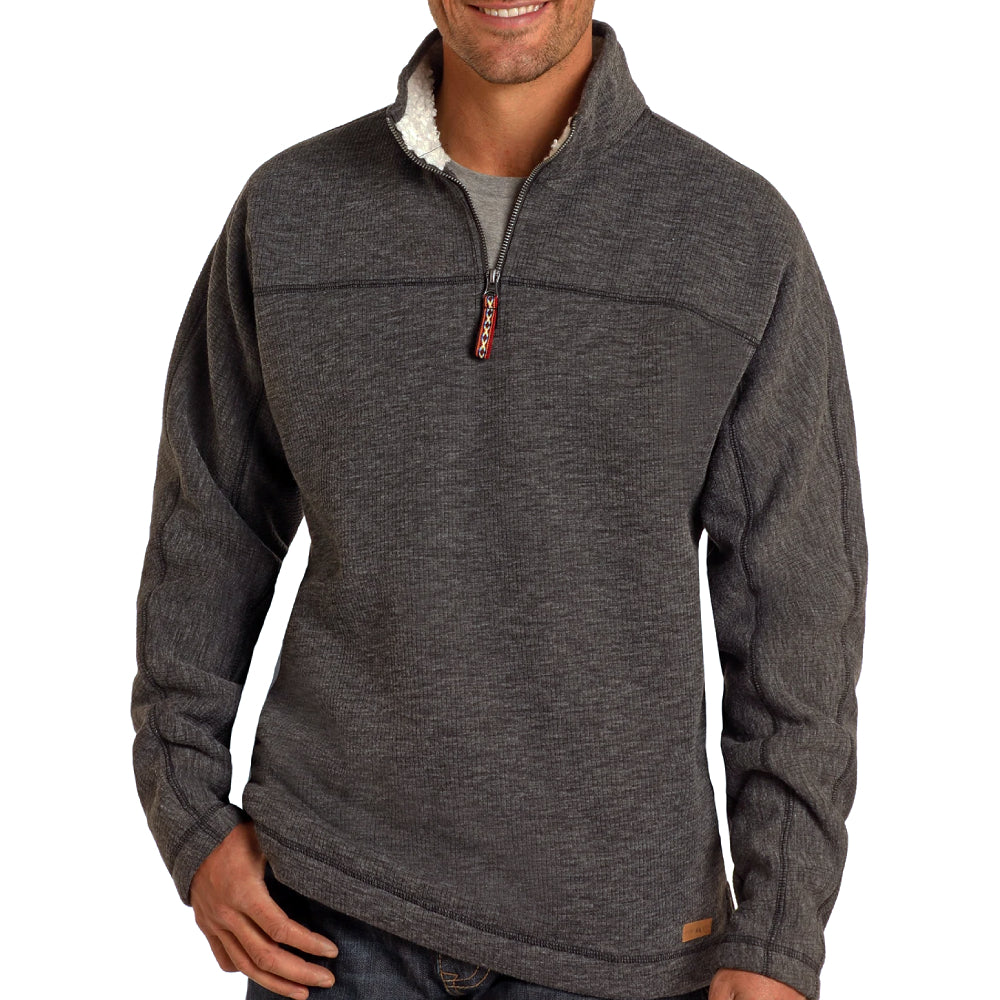 Powder River Men's 1/4 Zip Berber Pullover MEN - Clothing - Pullovers & Hoodies Panhandle   