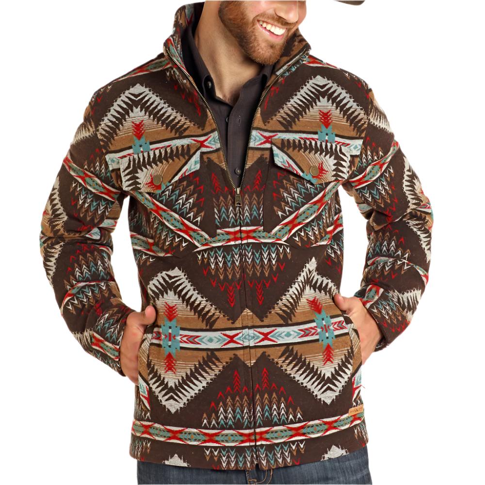 Powder River Men's Aztec Jacquard Jacket MEN - Clothing - Outerwear - Jackets Panhandle   