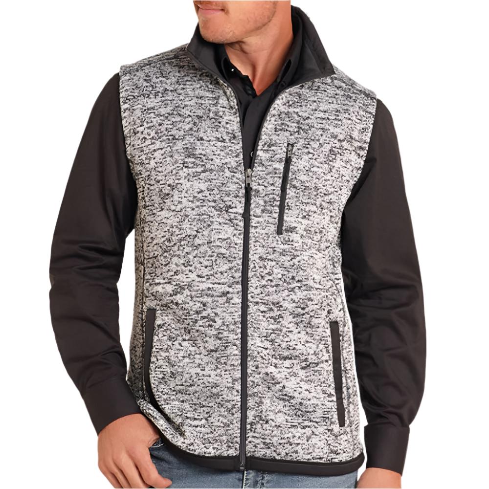 Powder River Men's Knit Melange Vest