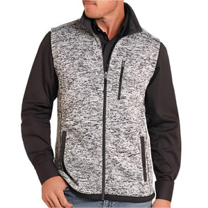 Powder River Men's Knit Melange Vest MEN - Clothing - Outerwear - Vests Panhandle   