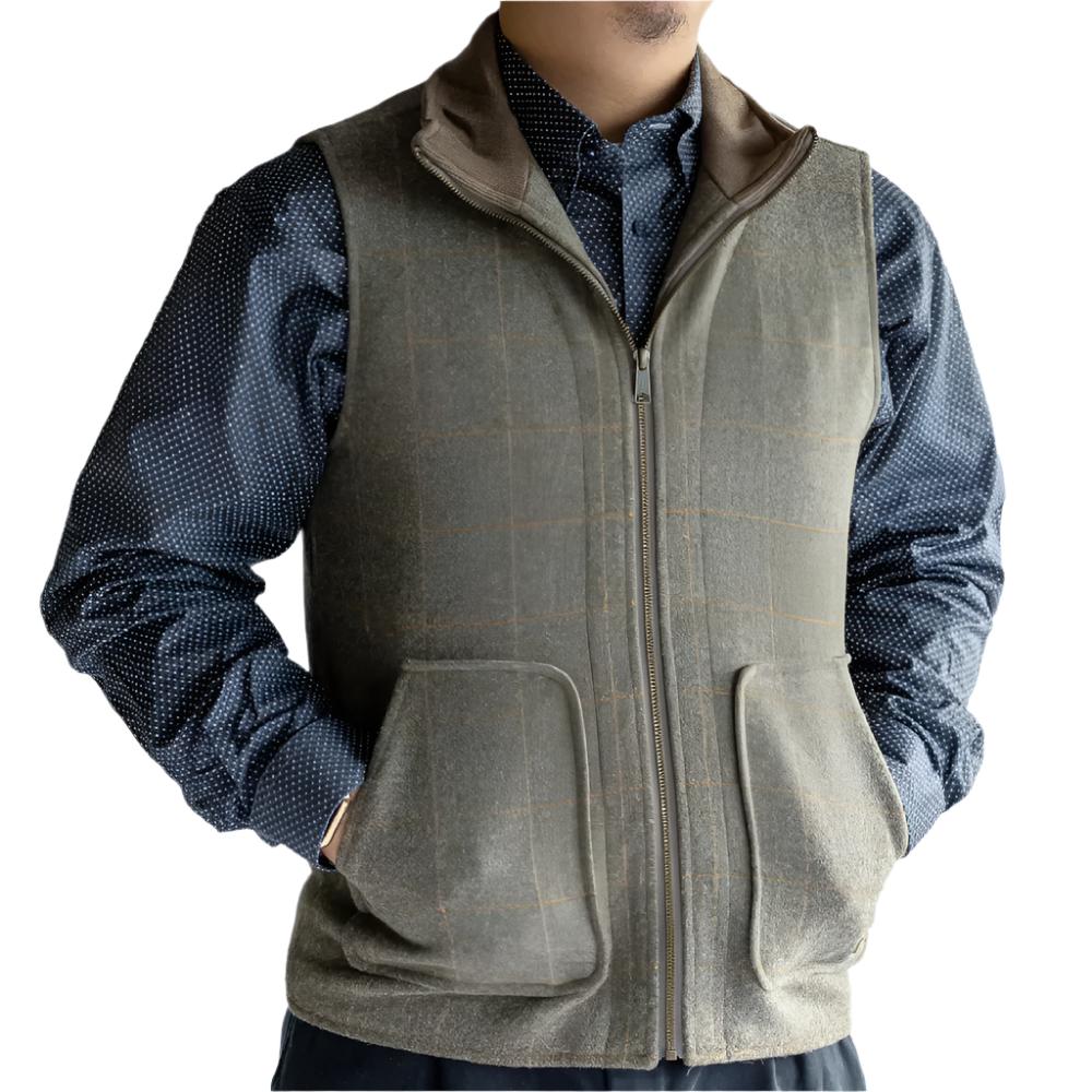 Powder River Men's Plaid Wool Vest MEN - Clothing - Outerwear - Vests Panhandle   