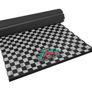 5x10ft Checkered Roll-Up Stall Mat Barn - Accessories Performance Stall Mats