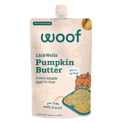 Woof Lickwell Pumpkin Butter Pets - Toys & Treats Woof