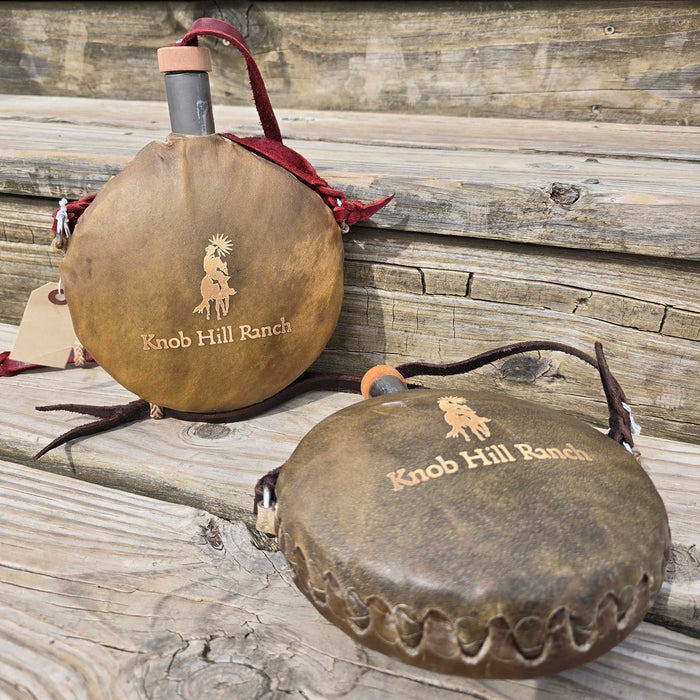 Engravable Rawhide Canteen