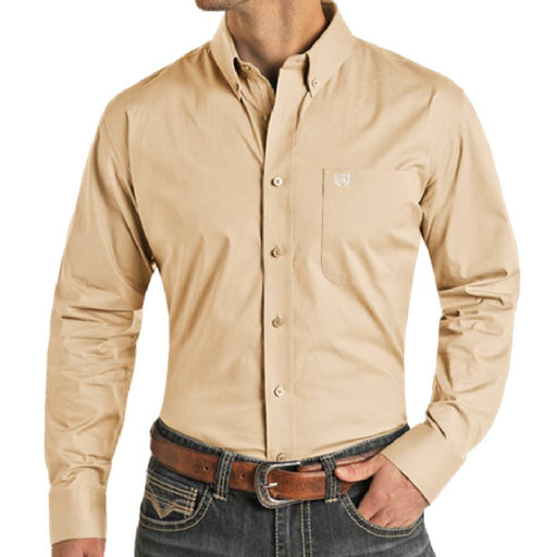 Panhandle Men's Solid Button Shirt MEN - Clothing - Shirts - Long Sleeve Panhandle