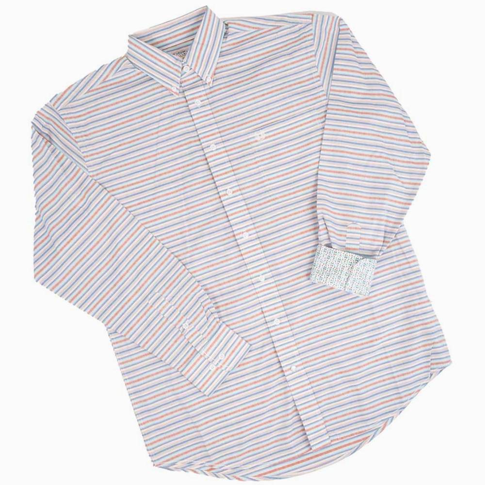 Panhandle Men's Stripe Print Shirt MEN - Clothing - Shirts - Long Sleeve Shirts Panhandle   